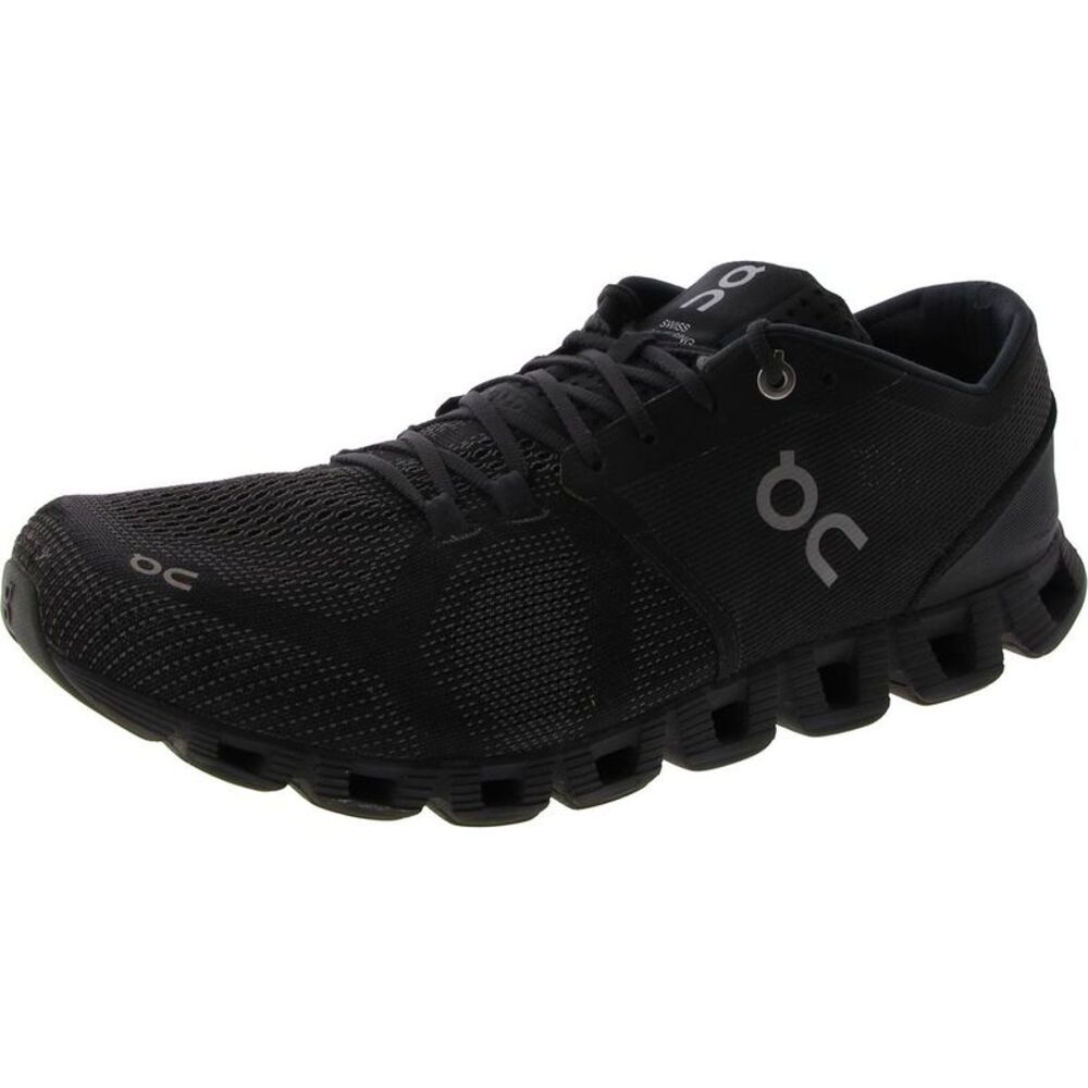 On Mens Black Fitness Performance Running & Training Shoes Sneakers NWOB